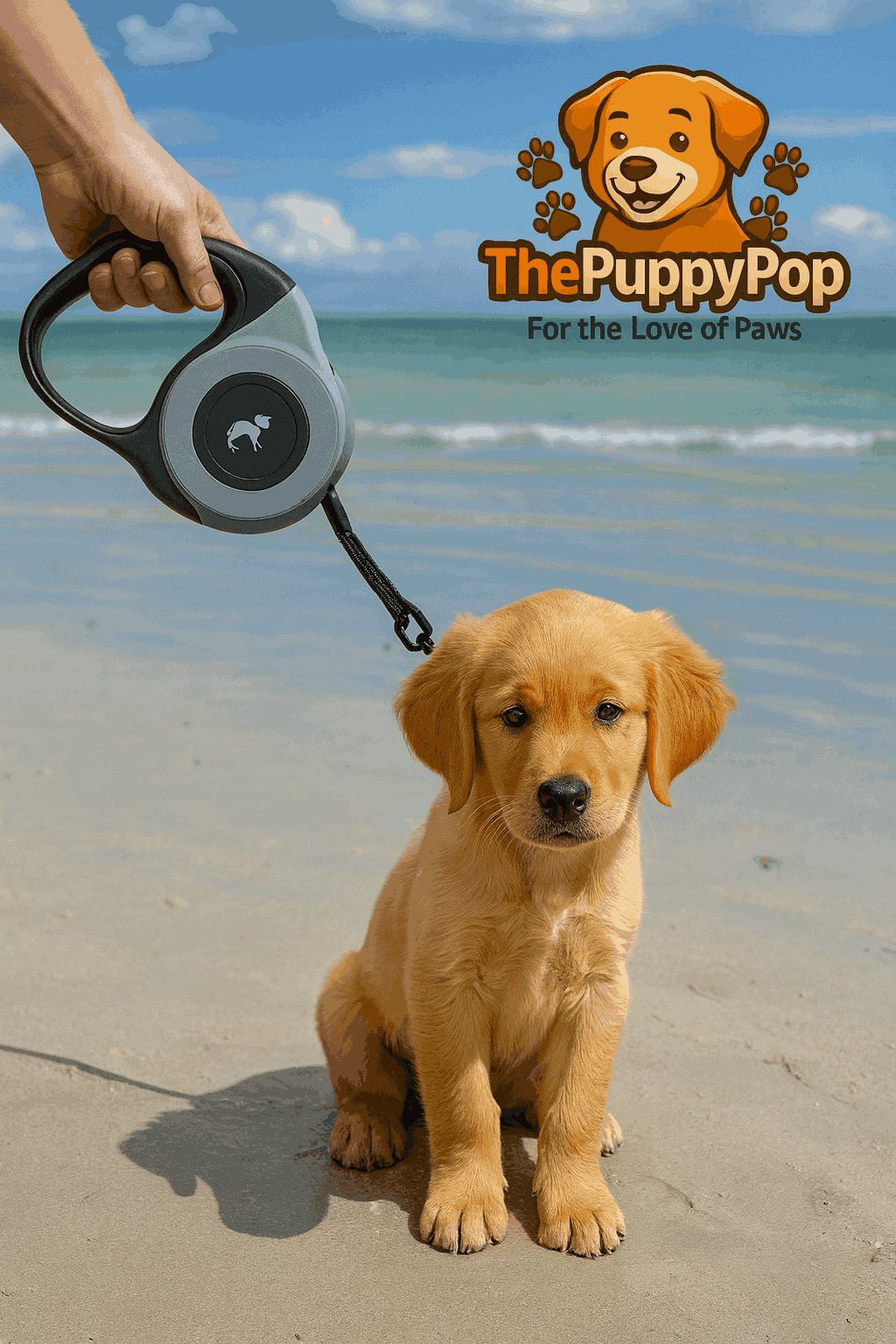 Automatic Retractable Dog Leash ergonomic anti-slip handle grip for comfortable walking