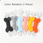 Puppy tug play with rope and felt molar chew toy