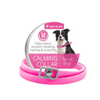 Dog calming collar on medium dog anxiety relief comfort collar
