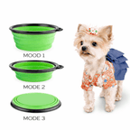 collapsible silicone dog bowl Australia portable design for travel feeding and hydration