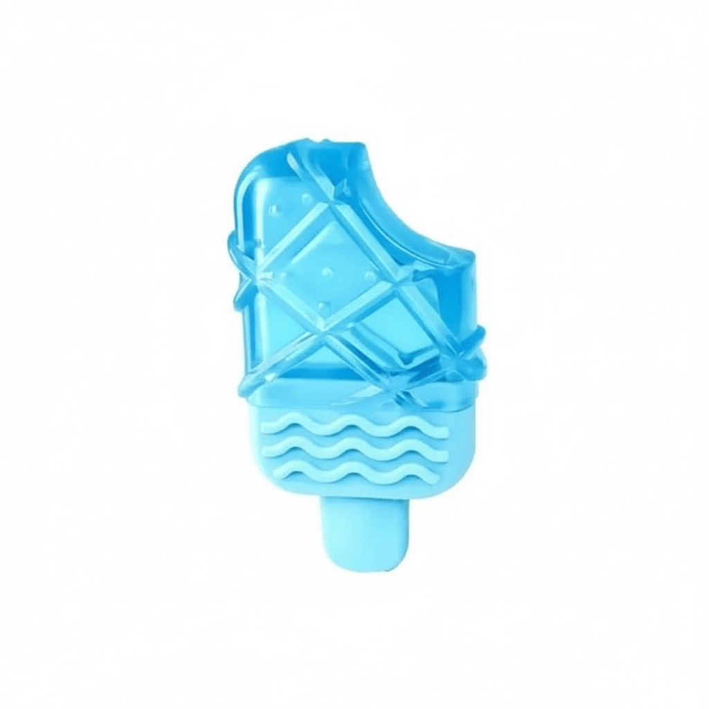 Freezable water-fill summer cooling chew toy for dogs made from durable TPR (The Puppy Pop)