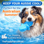 Summer cooling water-fill frozen chew toy for dogs made from pet-safe TPR in Australia