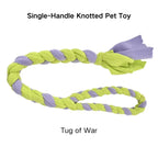 tug of war plush rope dog toy size reference for dogs in Australia